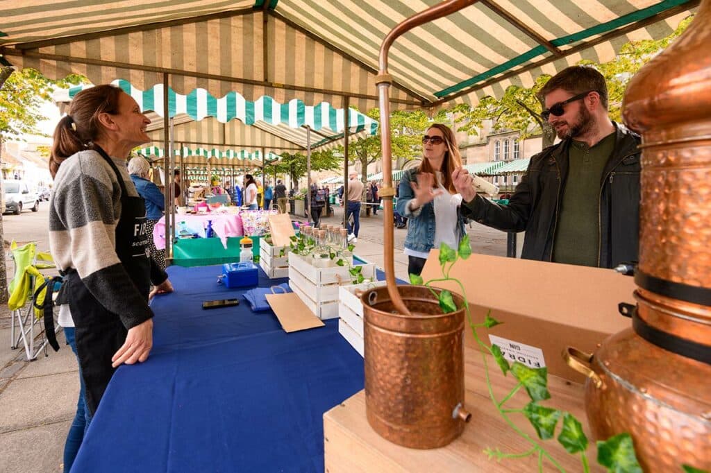 Haddington Farmers Market — stallholder visit