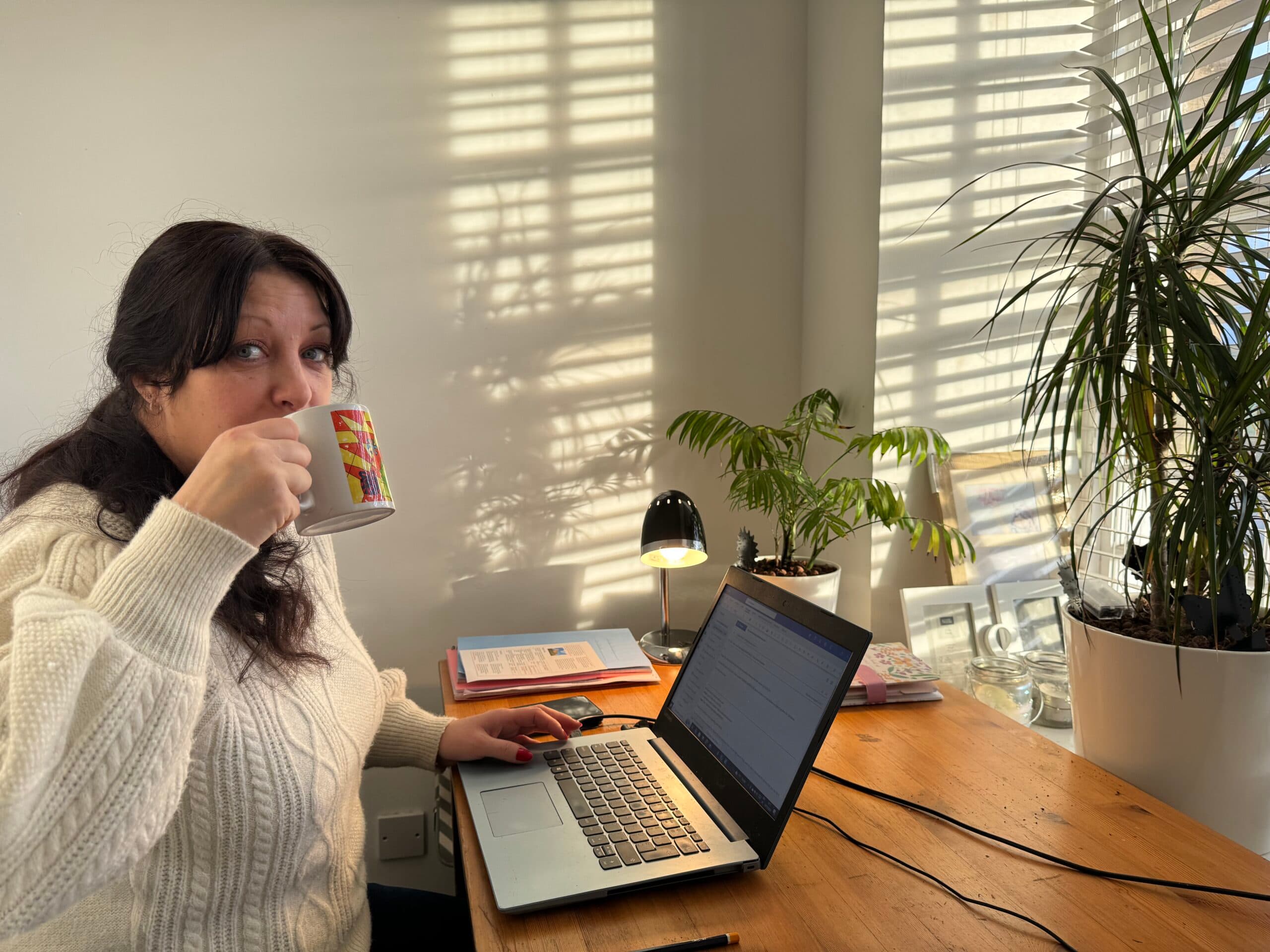 Séverine, French teacher